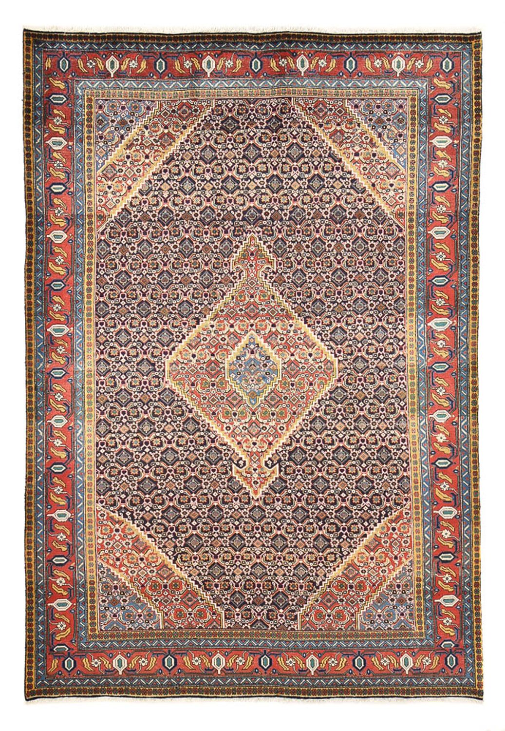 Perzisch Tapijt - Nomadisch - 298 x 200 cm - donker beige