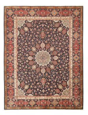 Perzisch tapijt - Tabriz - Royal - 392 x 302 cm - roest