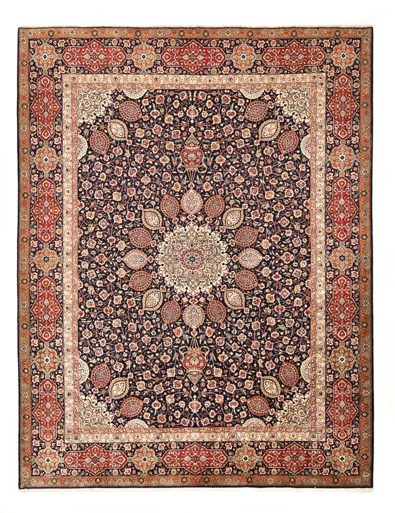 Perzisch tapijt - Tabriz - Royal - 392 x 302 cm - roest