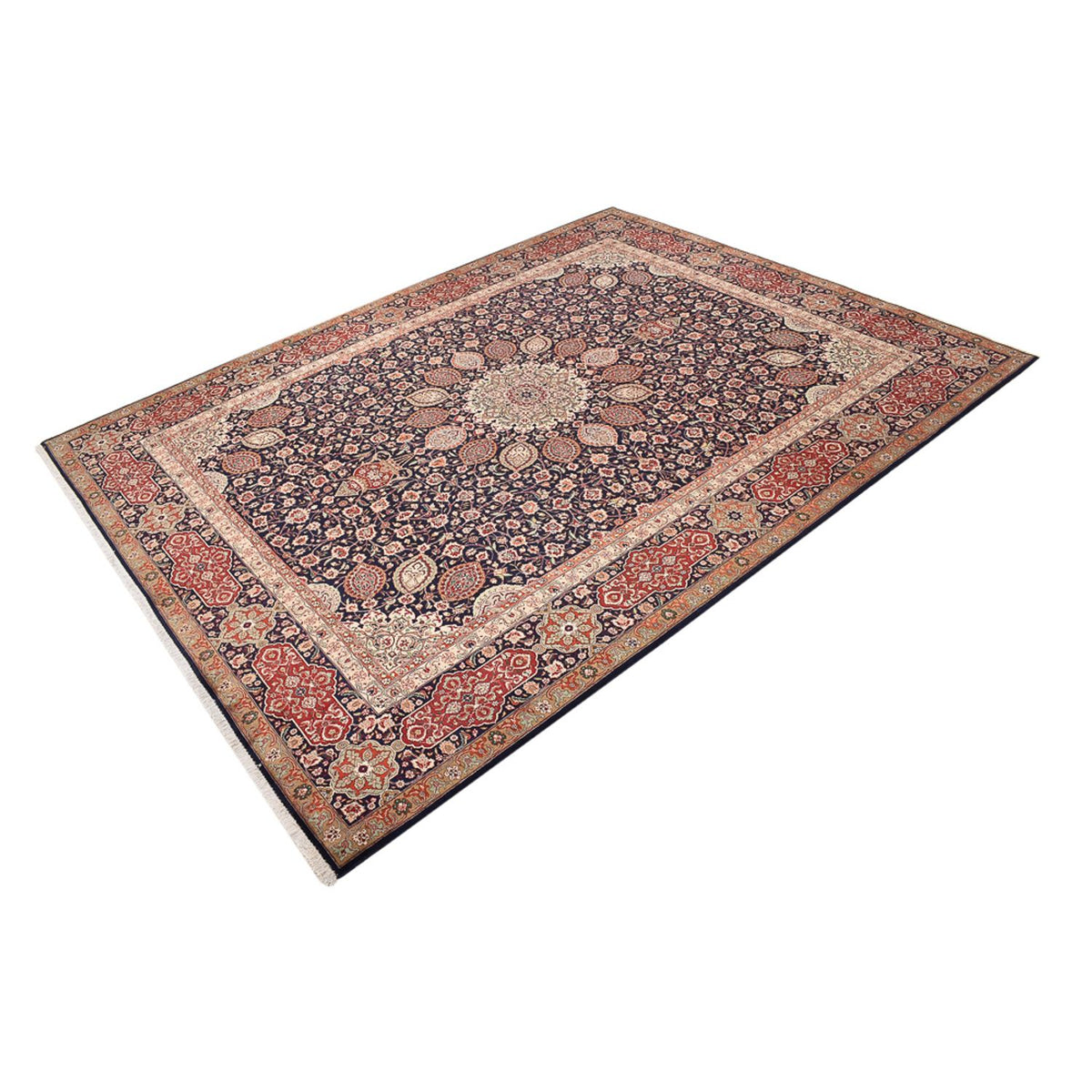 Perzisch tapijt - Tabriz - Royal - 392 x 302 cm - roest