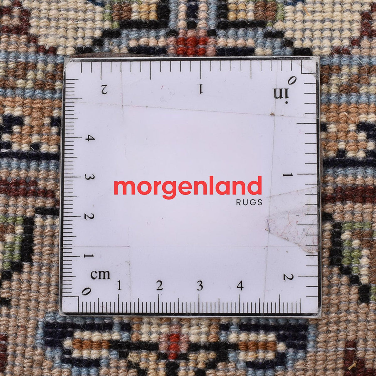 Loper Perzisch tapijt - Keshan - 373 x 79 cm - beige