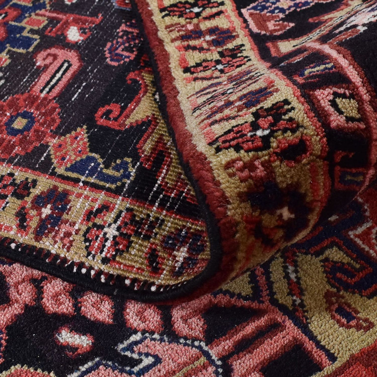 Perzisch Tapijt - Nomadisch speciale vorm  - 372 x 302 cm - rood