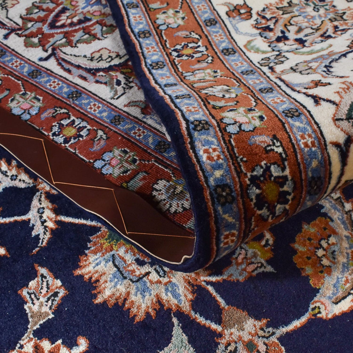 Perzisch tapijt - Klassiek - Koninklijke - 336 x 248 cm - donkerblauw