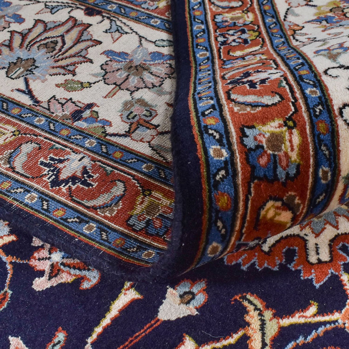 Perzisch tapijt - Klassiek - Koninklijke - 336 x 240 cm - donkerblauw