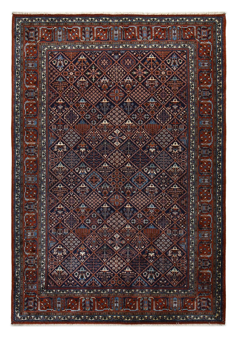 Perzisch tapijt - Bijar - 300 x 212 cm - wijnrood