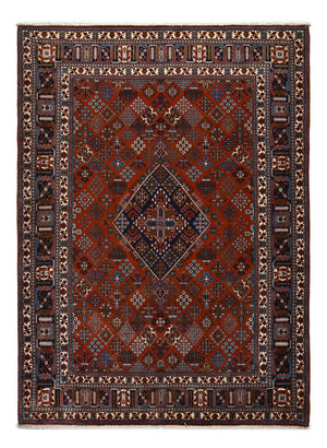Perzisch tapijt - Bijar - 298 x 217 cm - donkerrood