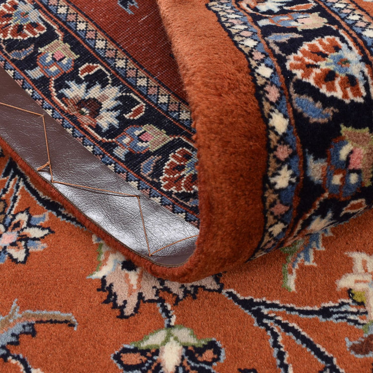 Loper Perzisch tapijt - Klassiek - 393 x 70 cm - oranje