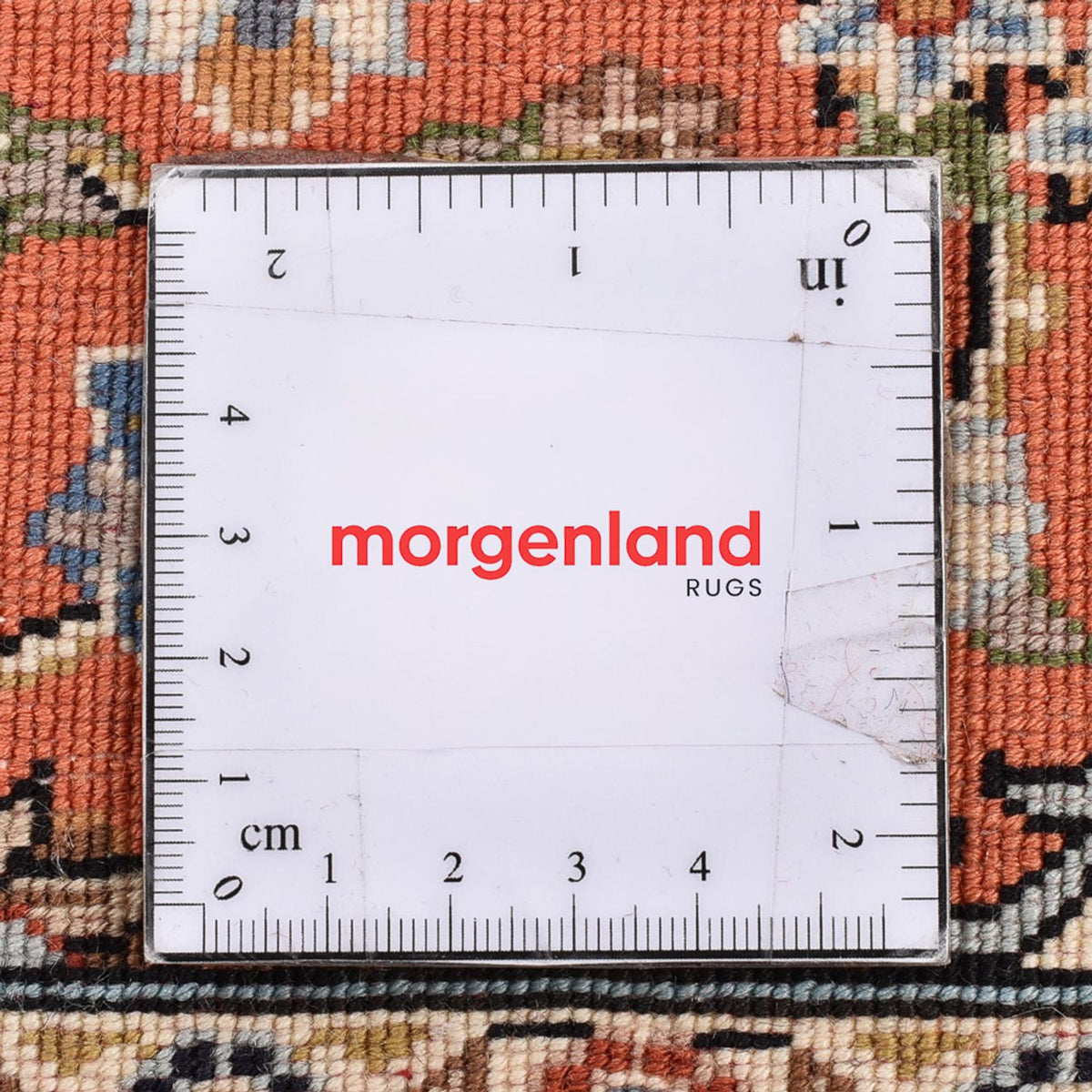 Perzisch tapijt - Keshan - 110 x 77 cm - oranje