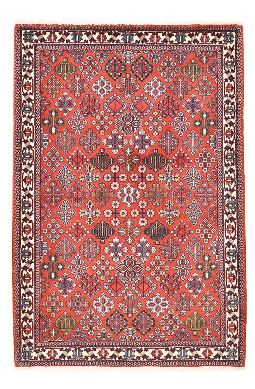 Perzisch Tapijt - Nomadisch - 157 x 110 cm - rood