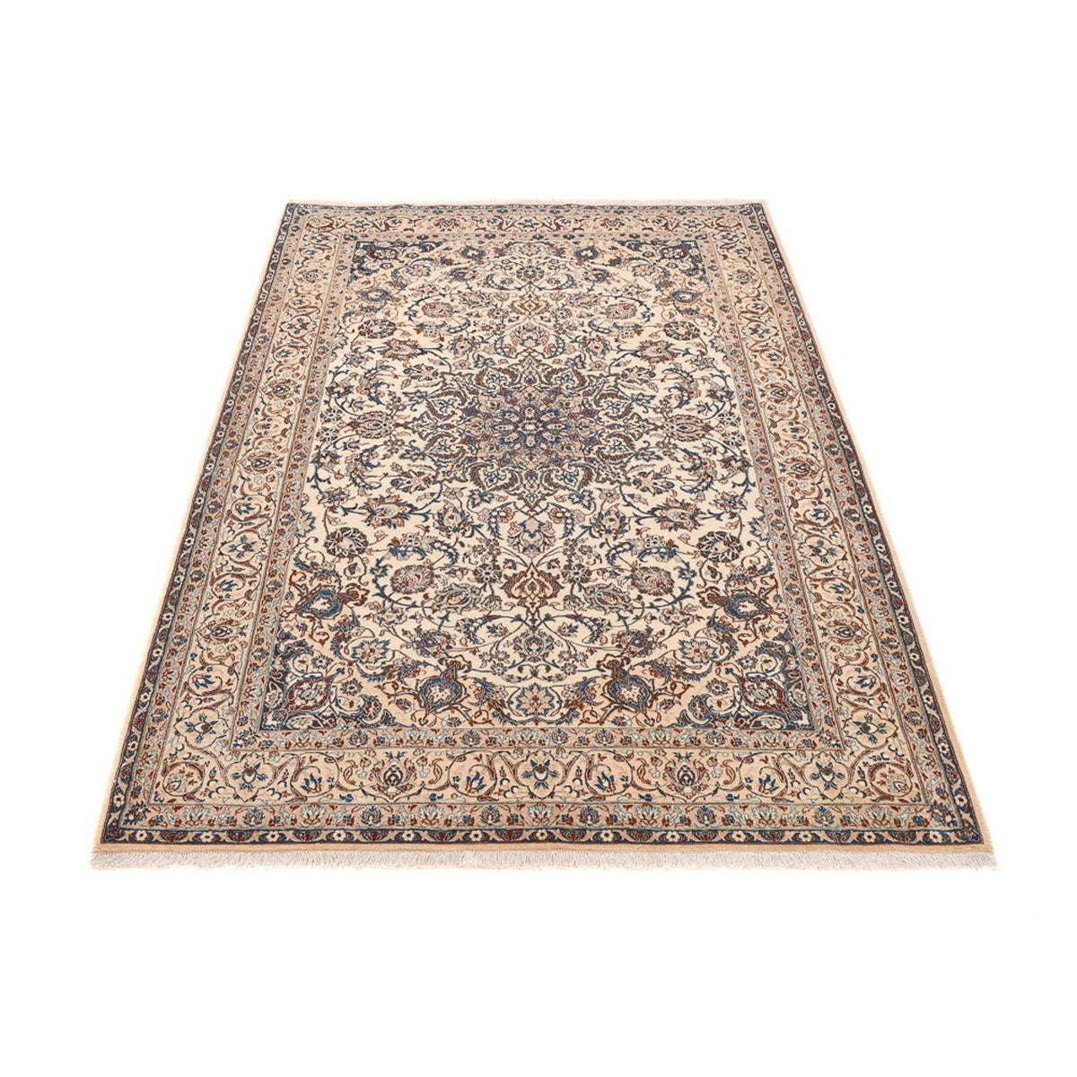 Perzisch tapijt - Nain - Premium - 214 x 136 cm - beige