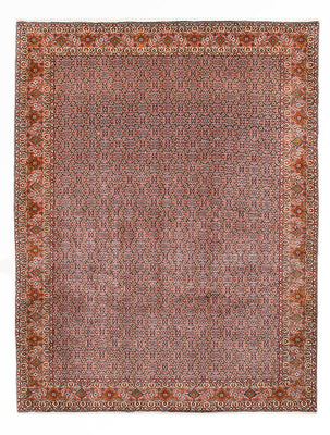 Perzisch tapijt - Bijar - 342 x 263 cm - roest