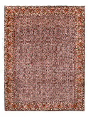 Perzisch tapijt - Bijar - 342 x 263 cm - roest