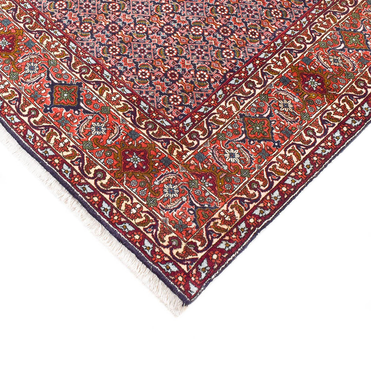 Perzisch tapijt - Bijar - 342 x 263 cm - roest