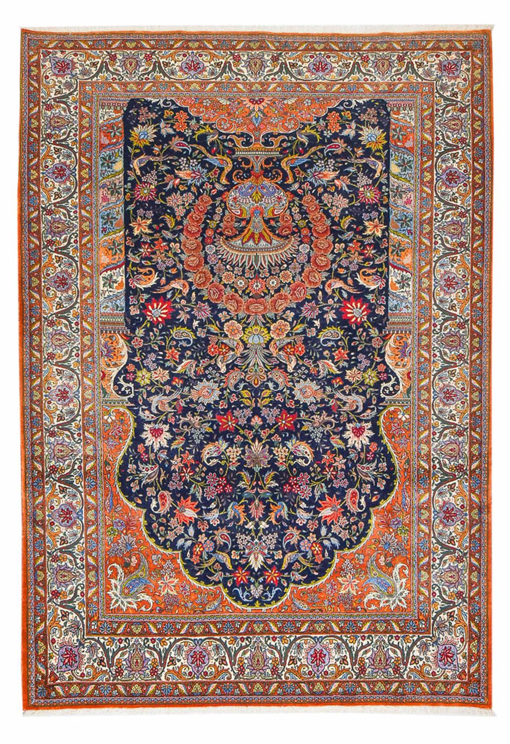 Perzisch Tapijt - Nomadisch - 293 x 206 cm - donkerblauw