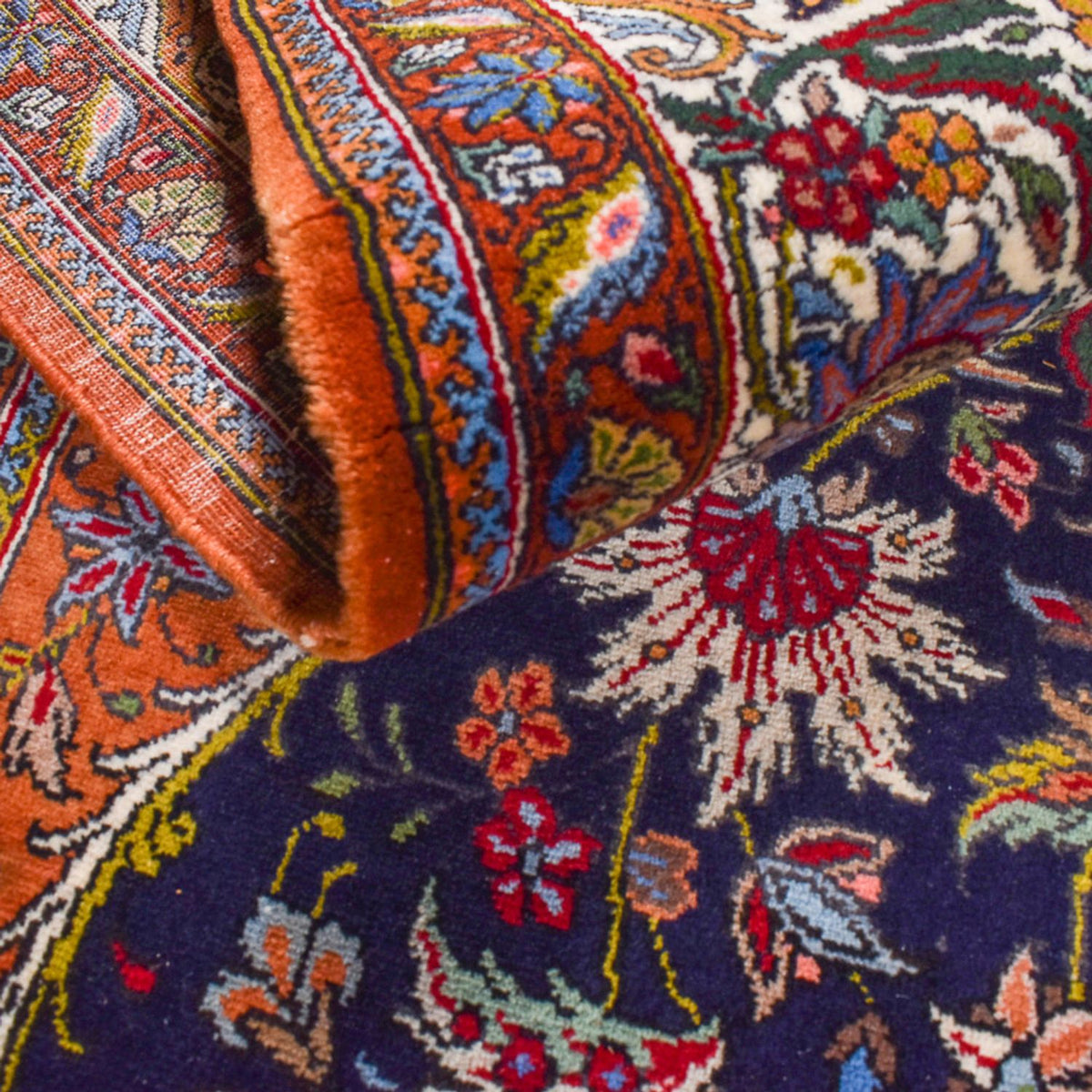 Perzisch Tapijt - Nomadisch - 293 x 206 cm - donkerblauw