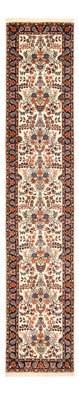Loper Perzisch tapijt - Bijar - 288 x 60 cm - beige