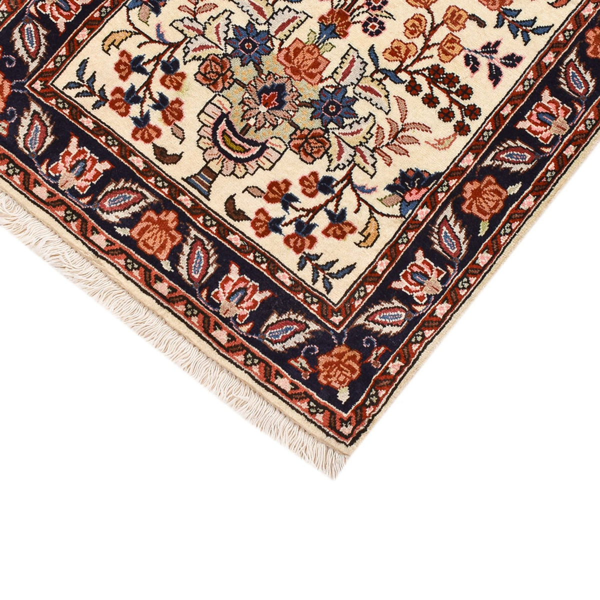 Loper Perzisch tapijt - Bijar - 288 x 60 cm - beige