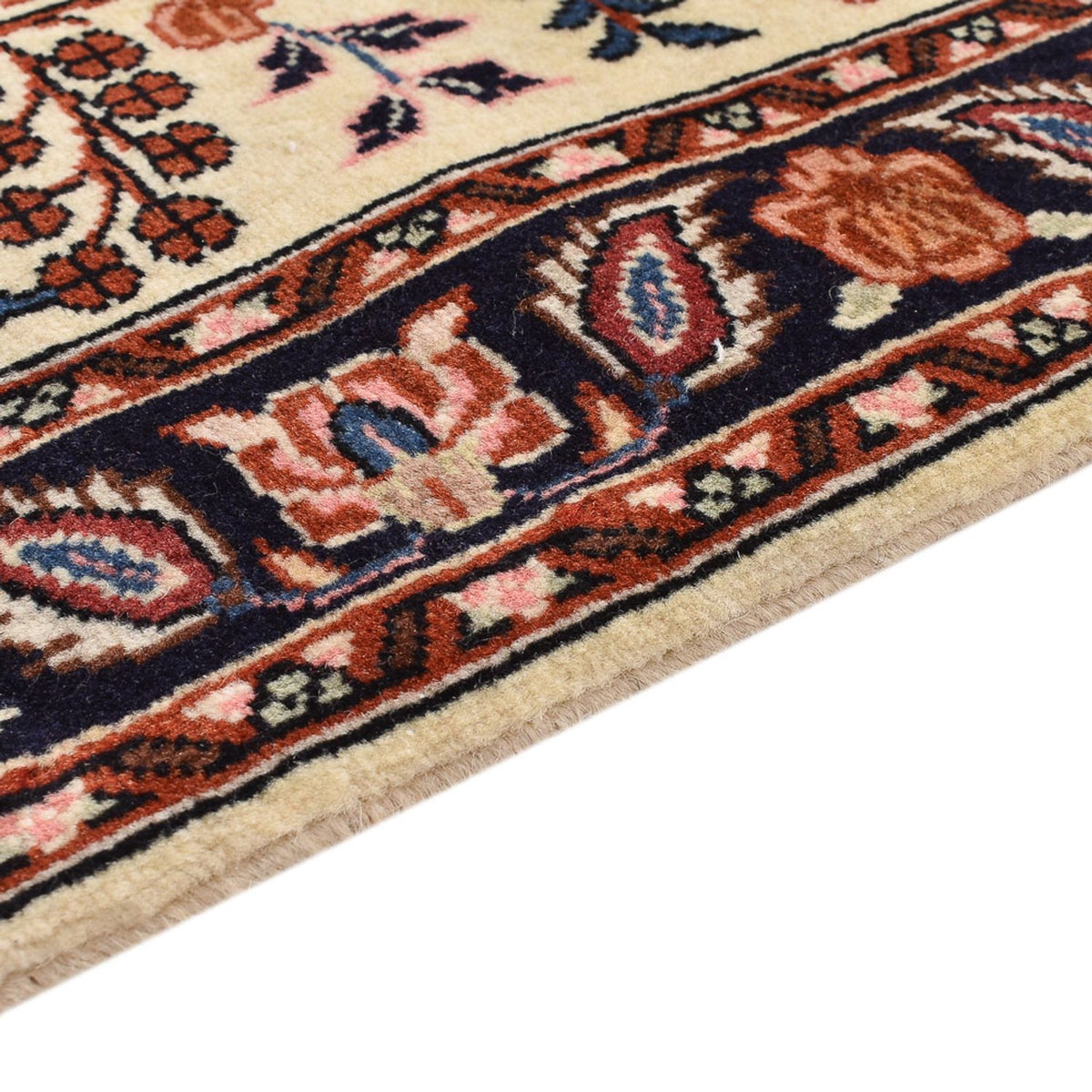 Loper Perzisch tapijt - Bijar - 288 x 60 cm - beige