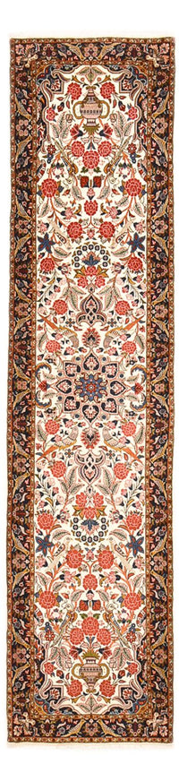 Loper Perzisch tapijt - Bijar - 327 x 76 cm - beige