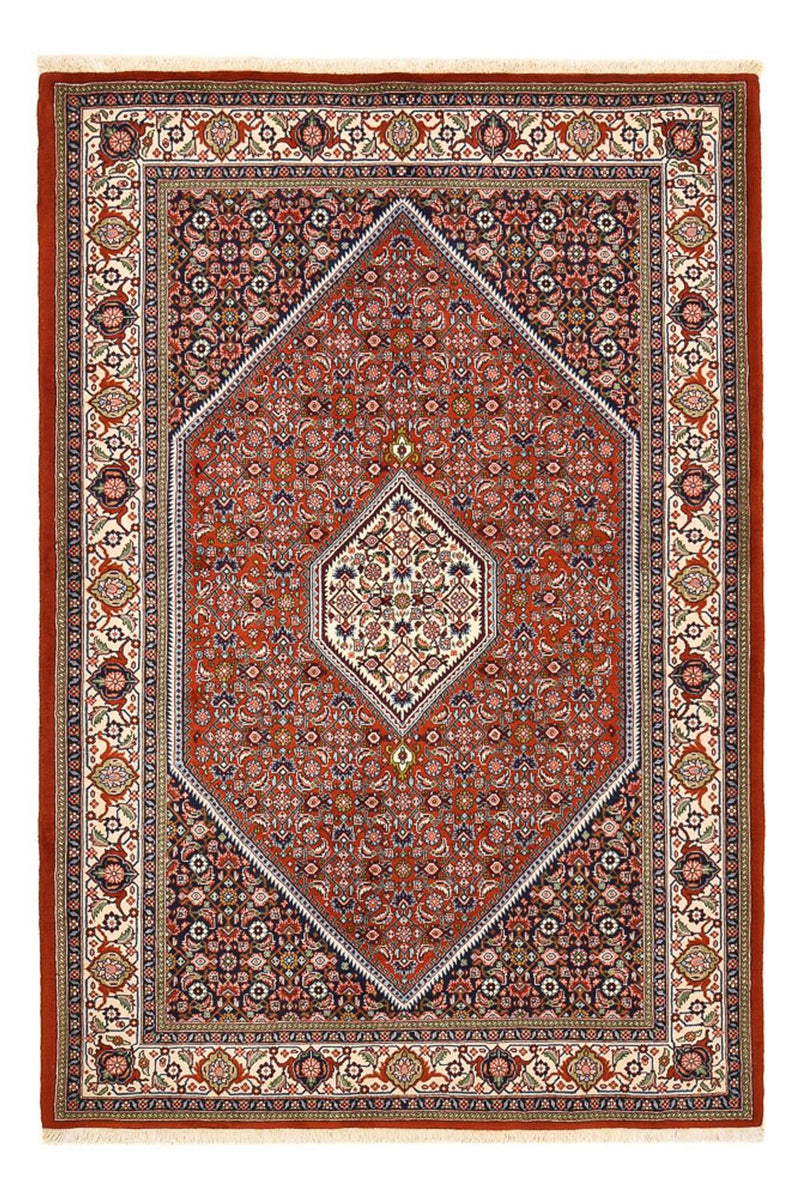 Perzisch tapijt - Bijar - 209 x 141 cm - roest