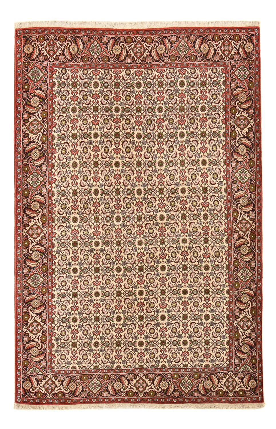 Perzisch tapijt - Bijar - 215 x 138 cm - zand