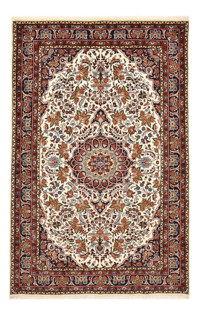 Perzisch tapijt - Bijar - 211 x 135 cm - crème
