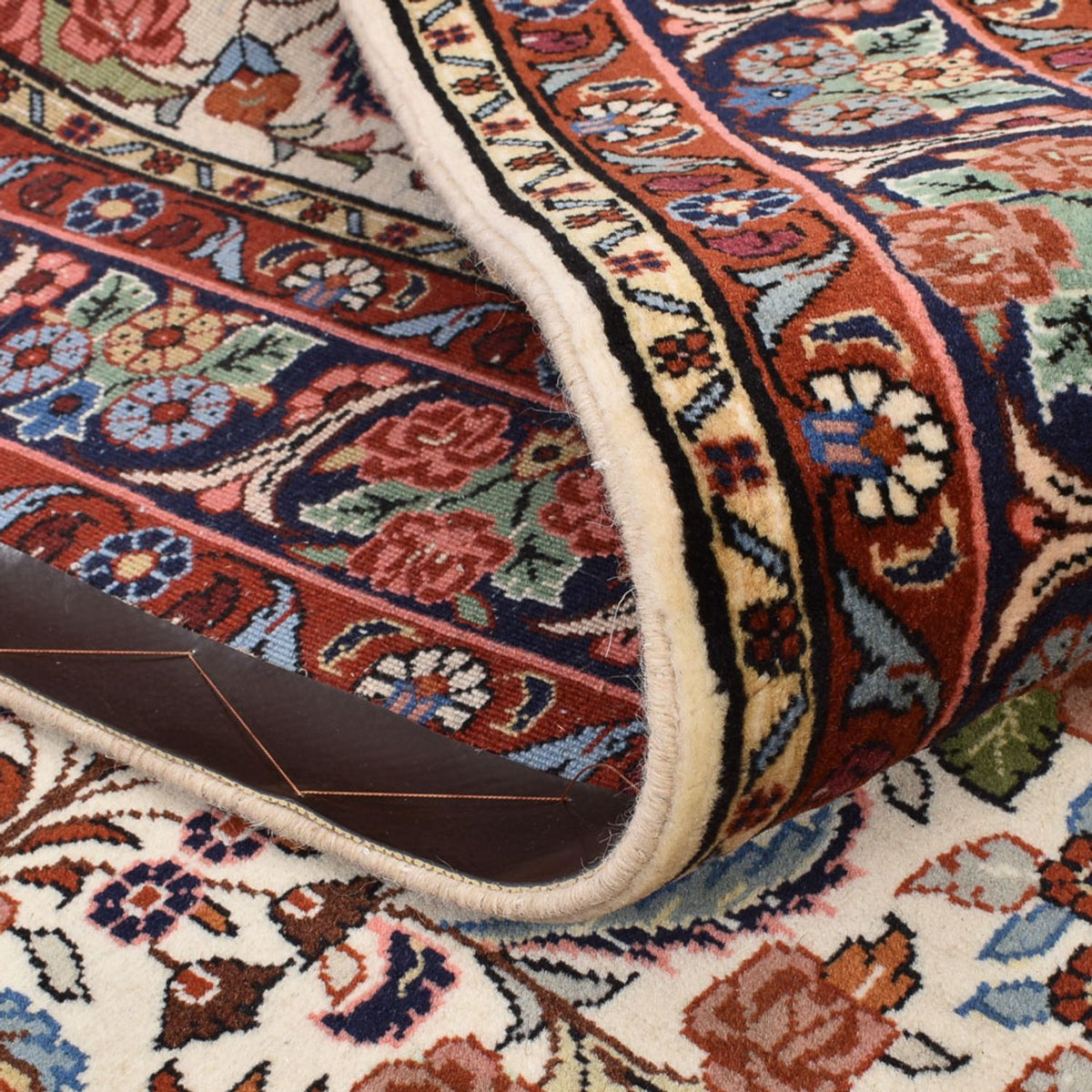 Perzisch tapijt - Bijar - 211 x 135 cm - crème