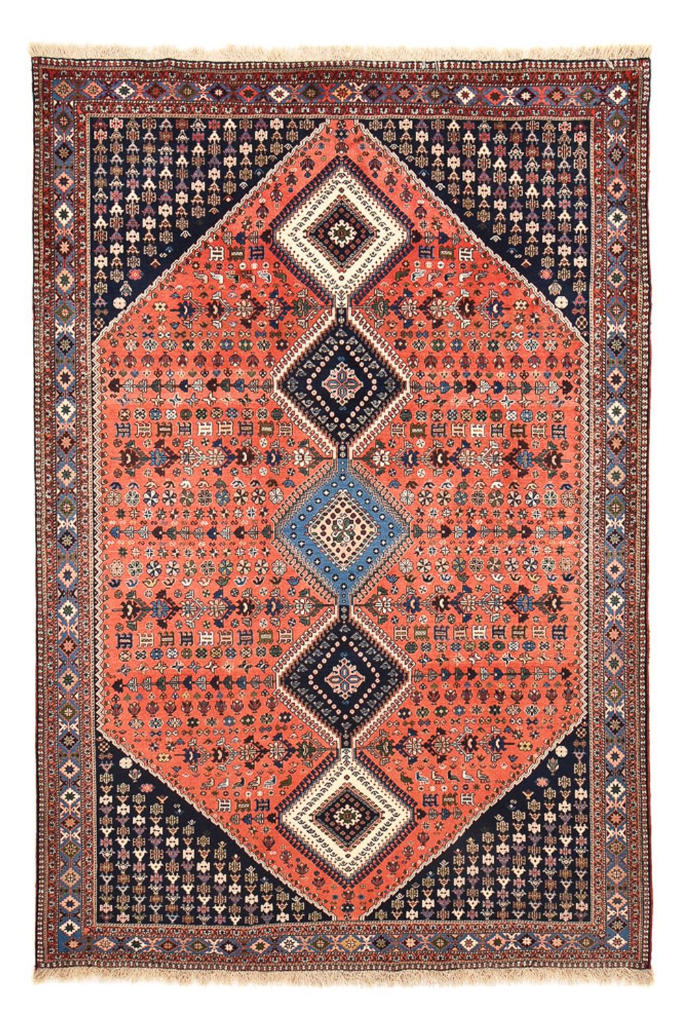 Perzisch Tapijt - Nomadisch - 291 x 202 cm - oranje
