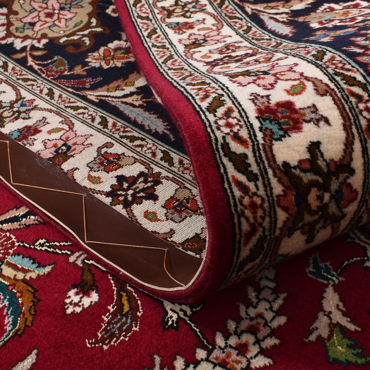 Perzisch tapijt - Tabriz - Royal - 295 x 249 cm - rood