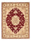 Perzisch tapijt - Tabriz - Royal - 191 x 148 cm - rood