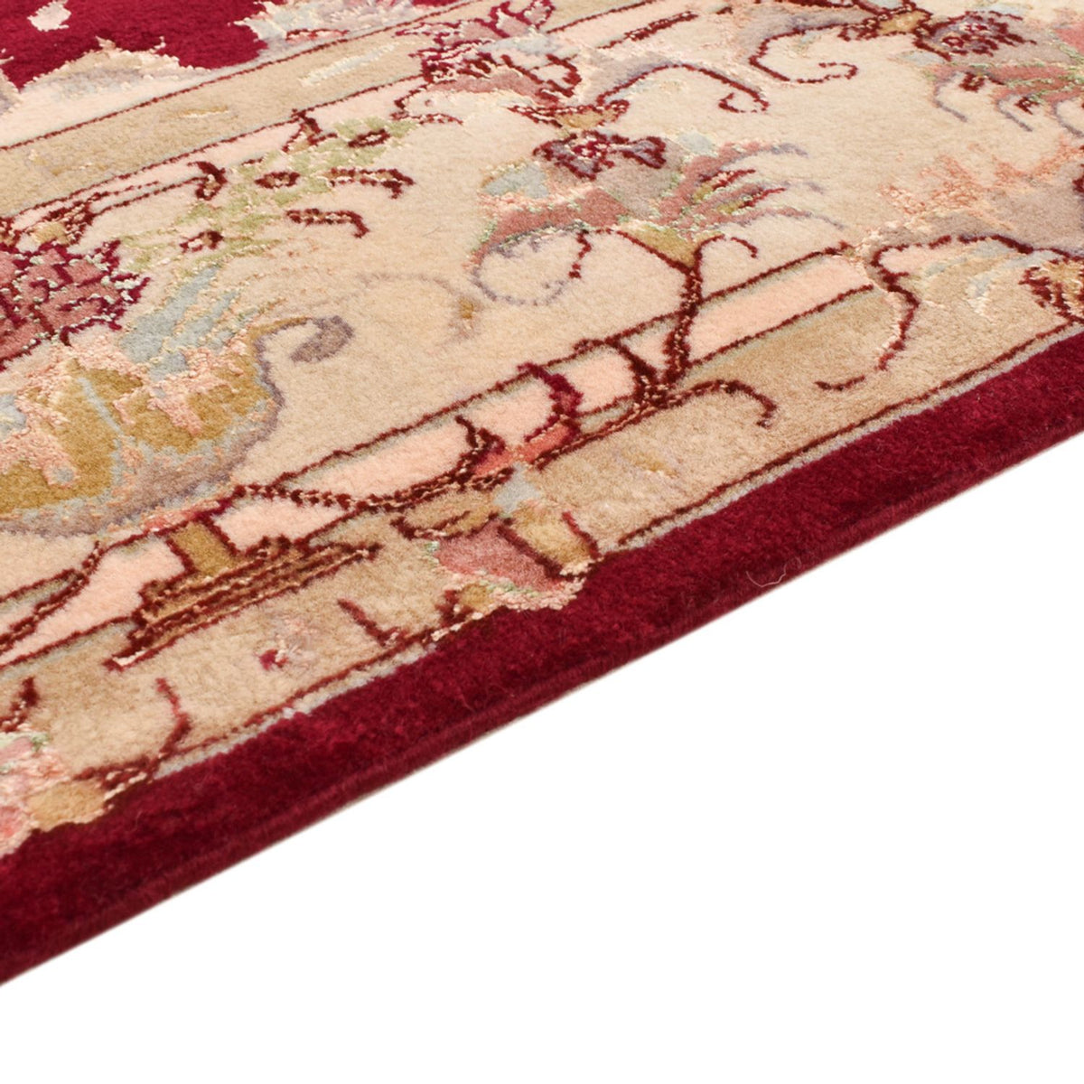 Perzisch tapijt - Tabriz - Royal - 191 x 148 cm - rood