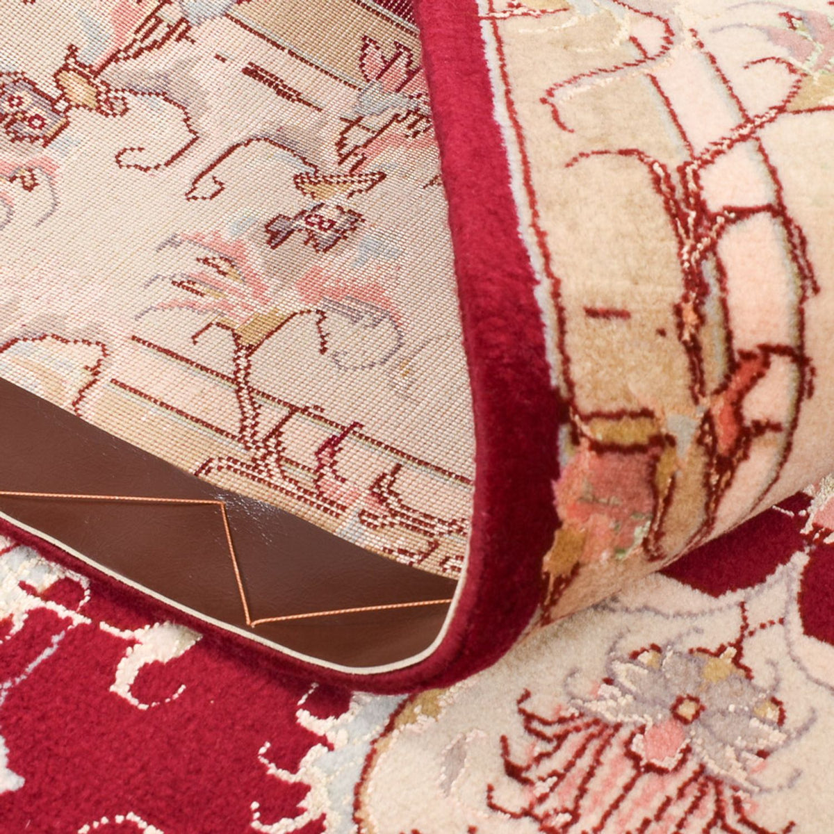 Perzisch tapijt - Tabriz - Royal - 191 x 148 cm - rood