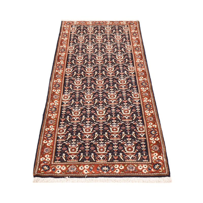 Loper Gabbeh Tapijt - Kashkuli Perzisch - 202 x 81 cm - donkerblauw