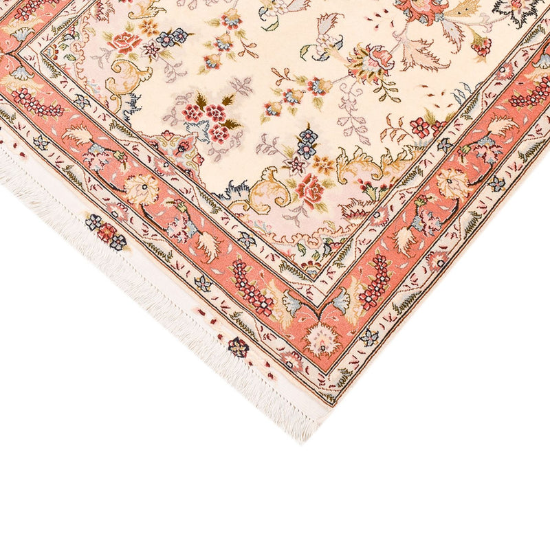 Loper Perzisch tapijt - Tabriz - Royal - 197 x 80 cm - beige