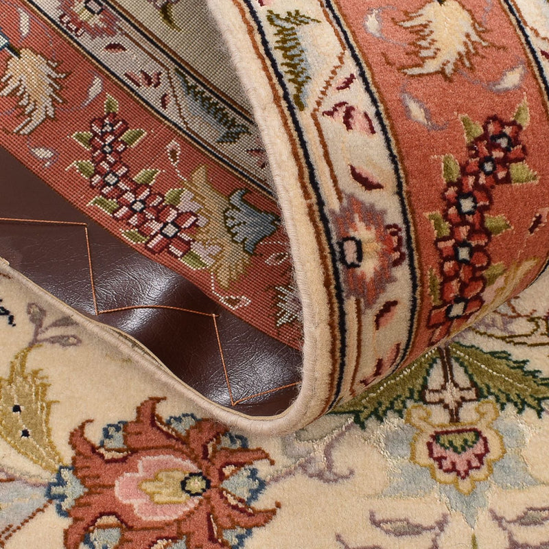 Loper Perzisch tapijt - Tabriz - Royal - 197 x 80 cm - beige