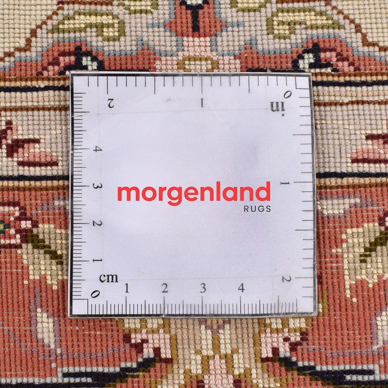 Loper Perzisch tapijt - Tabriz - Royal - 197 x 80 cm - beige