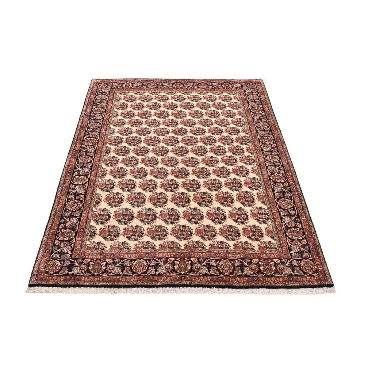 Perzisch tapijt - Bijar - 203 x 149 cm - donker beige