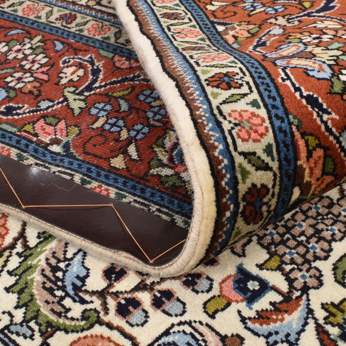 Perzisch tapijt - Bijar - 205 x 139 cm - crème