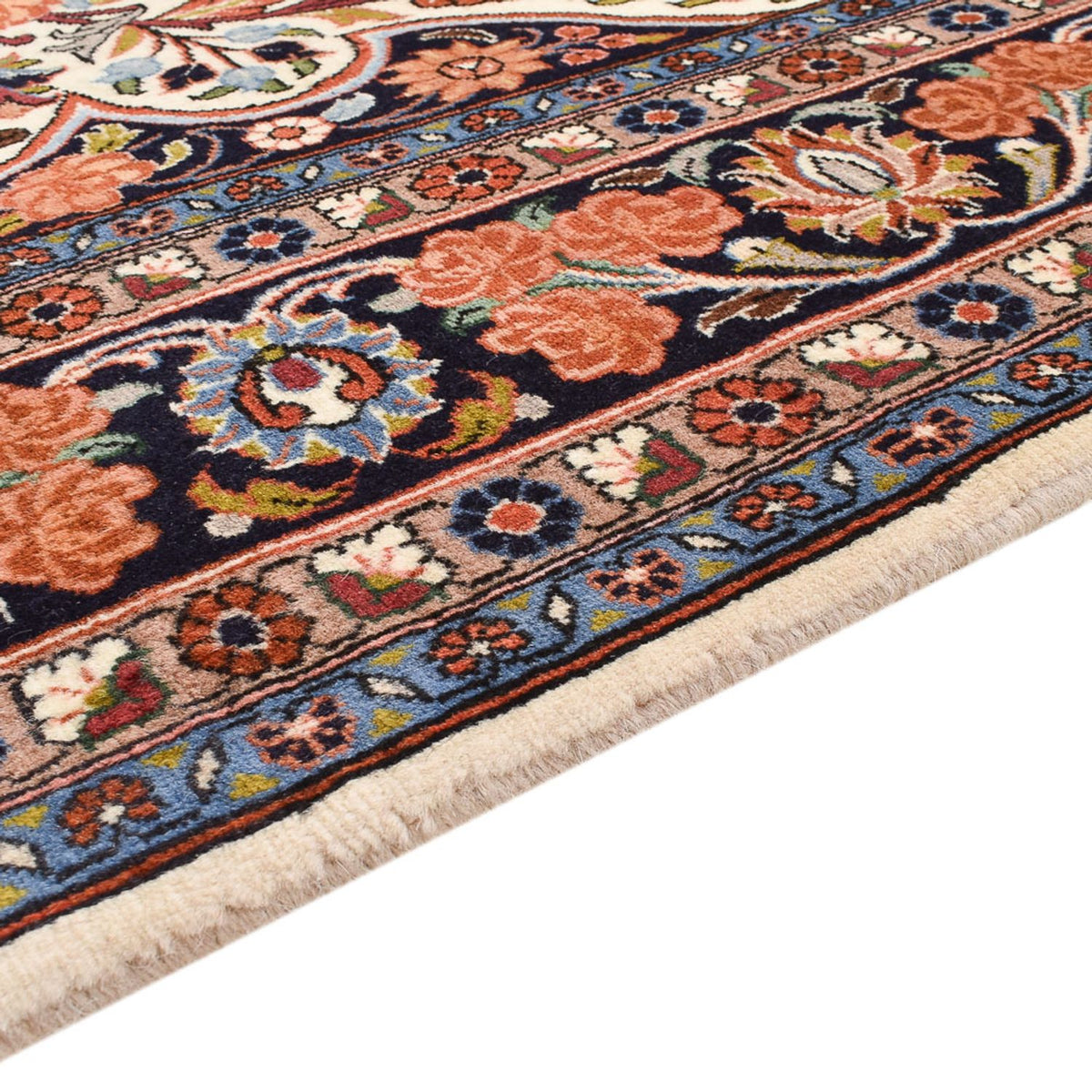 Perzisch tapijt - Bijar - 248 x 179 cm - beige