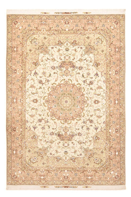 Perzisch tapijt - Tabriz - Royal - 298 x 203 cm - licht beige