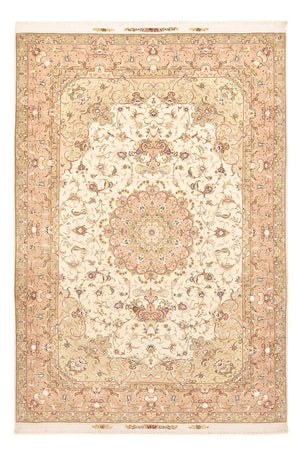 Perzisch tapijt - Tabriz - Royal - 298 x 203 cm - licht beige