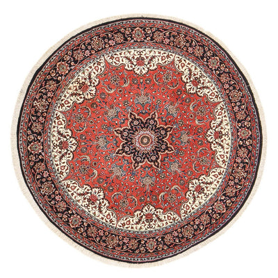 Perzisch tapijt - Bijar rond  - 150 x 150 cm - rood