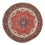 Perzisch tapijt - Bijar rond  - 150 x 150 cm - rood