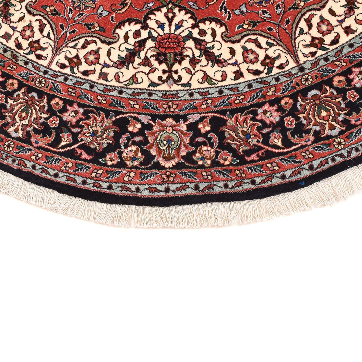 Perzisch tapijt - Bijar rond  - 150 x 150 cm - rood