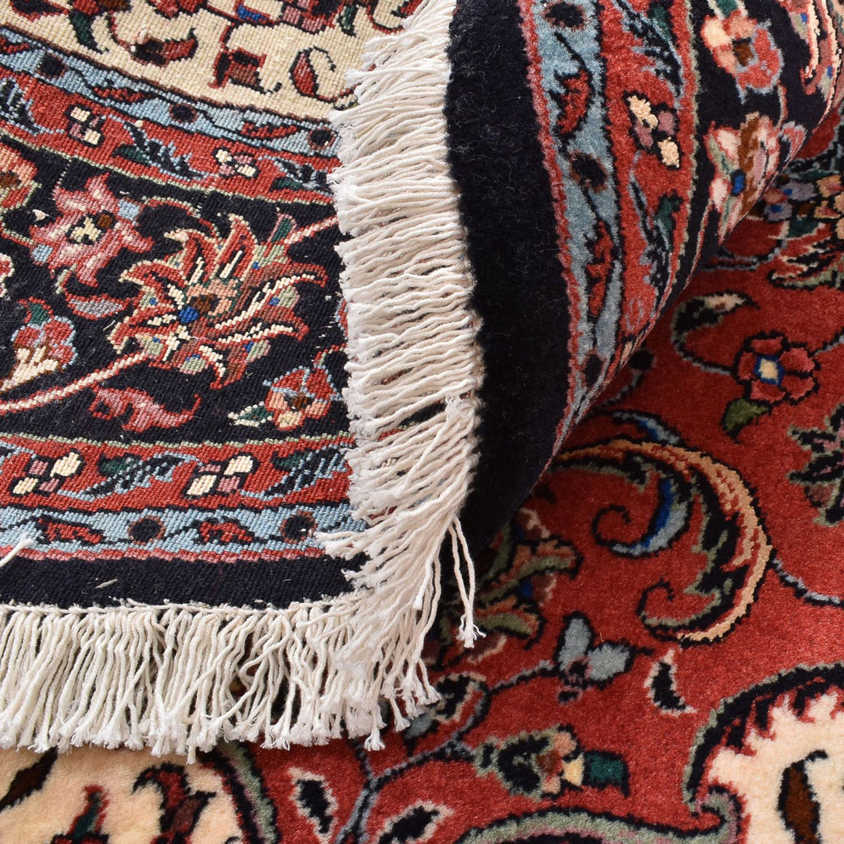 Perzisch tapijt - Bijar rond  - 150 x 150 cm - rood