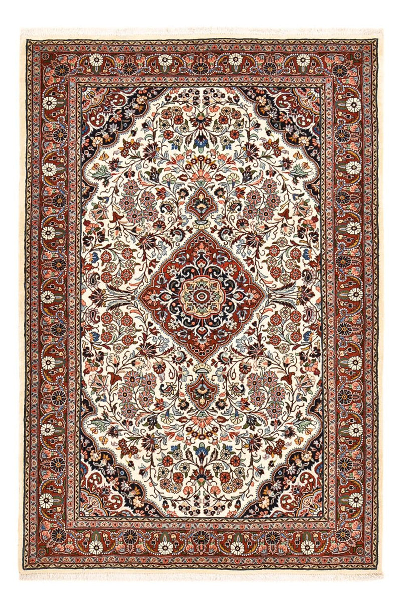Perzisch tapijt - Bijar - 209 x 139 cm - crème