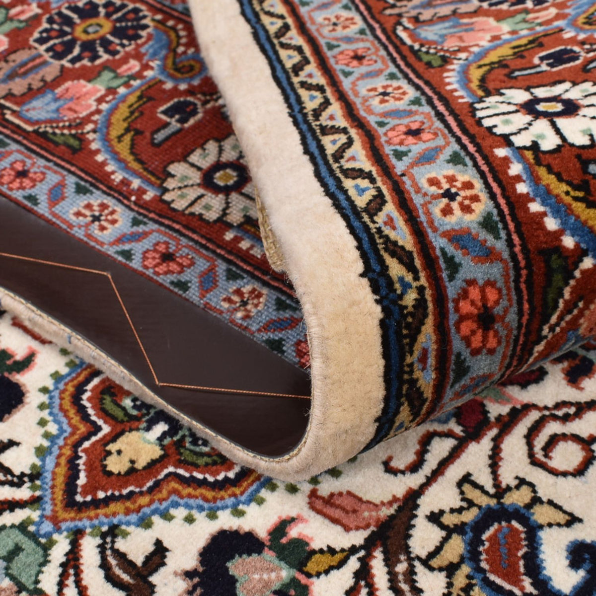 Perzisch tapijt - Bijar - 209 x 139 cm - crème