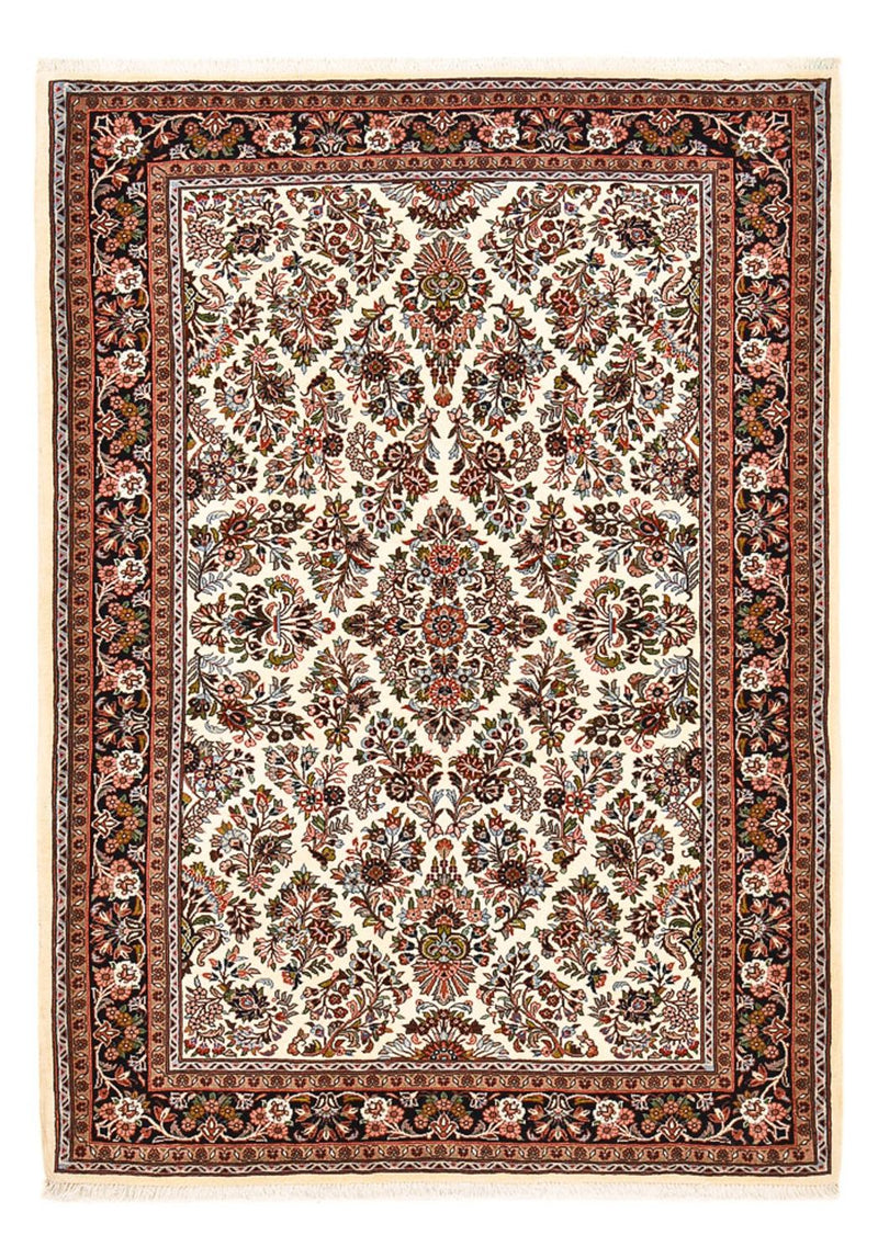 Perzisch tapijt - Bijar - 206 x 146 cm - crème