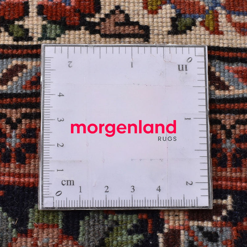 Perzisch tapijt - Bijar - 206 x 146 cm - crème