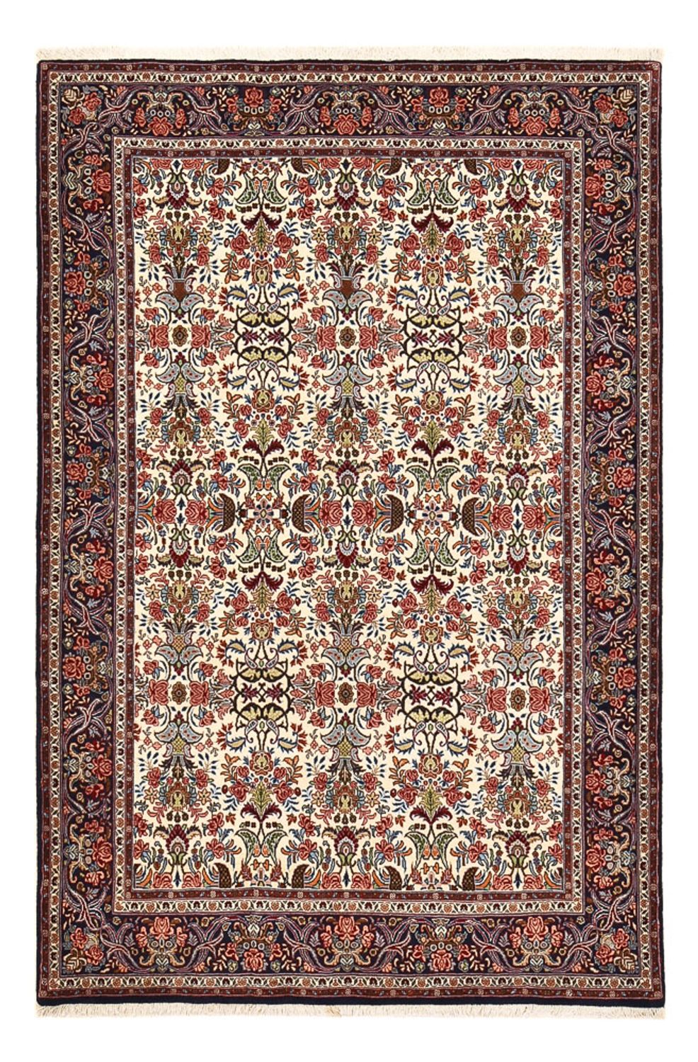 Perzisch tapijt - Bijar - 224 x 144 cm - beige